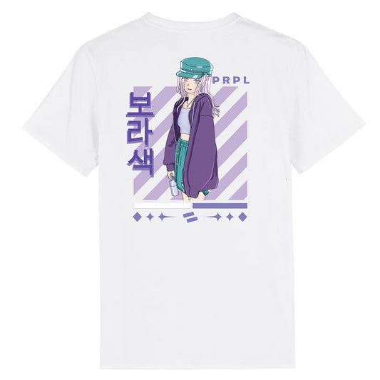 Tee-shirt manga blanc