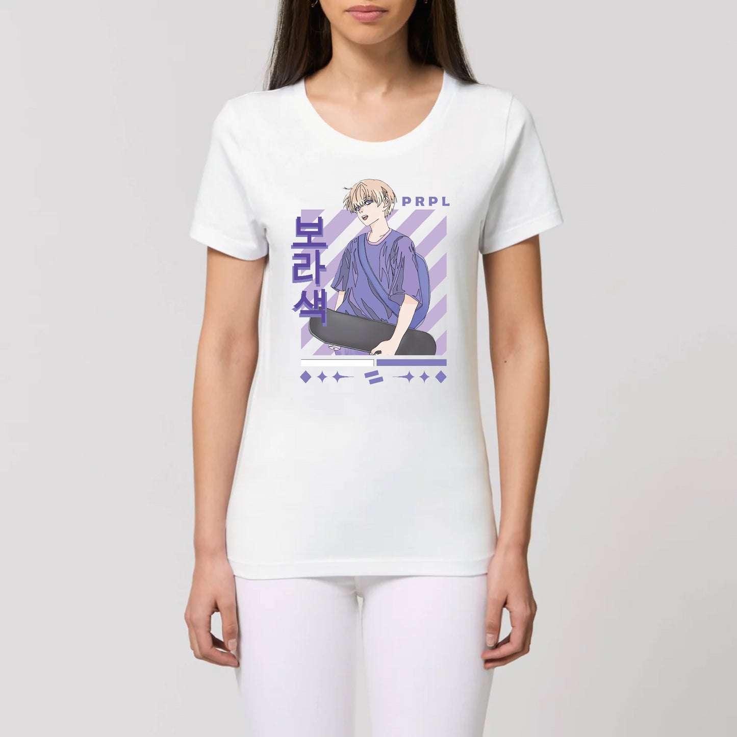 Tee-shirt blanc femme