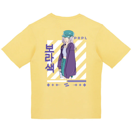 Tee-shirt oversize manga design