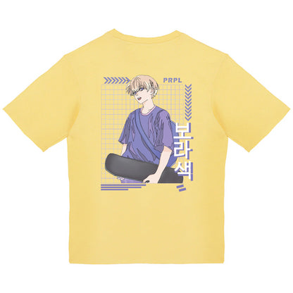 Tee-shirt oversize color