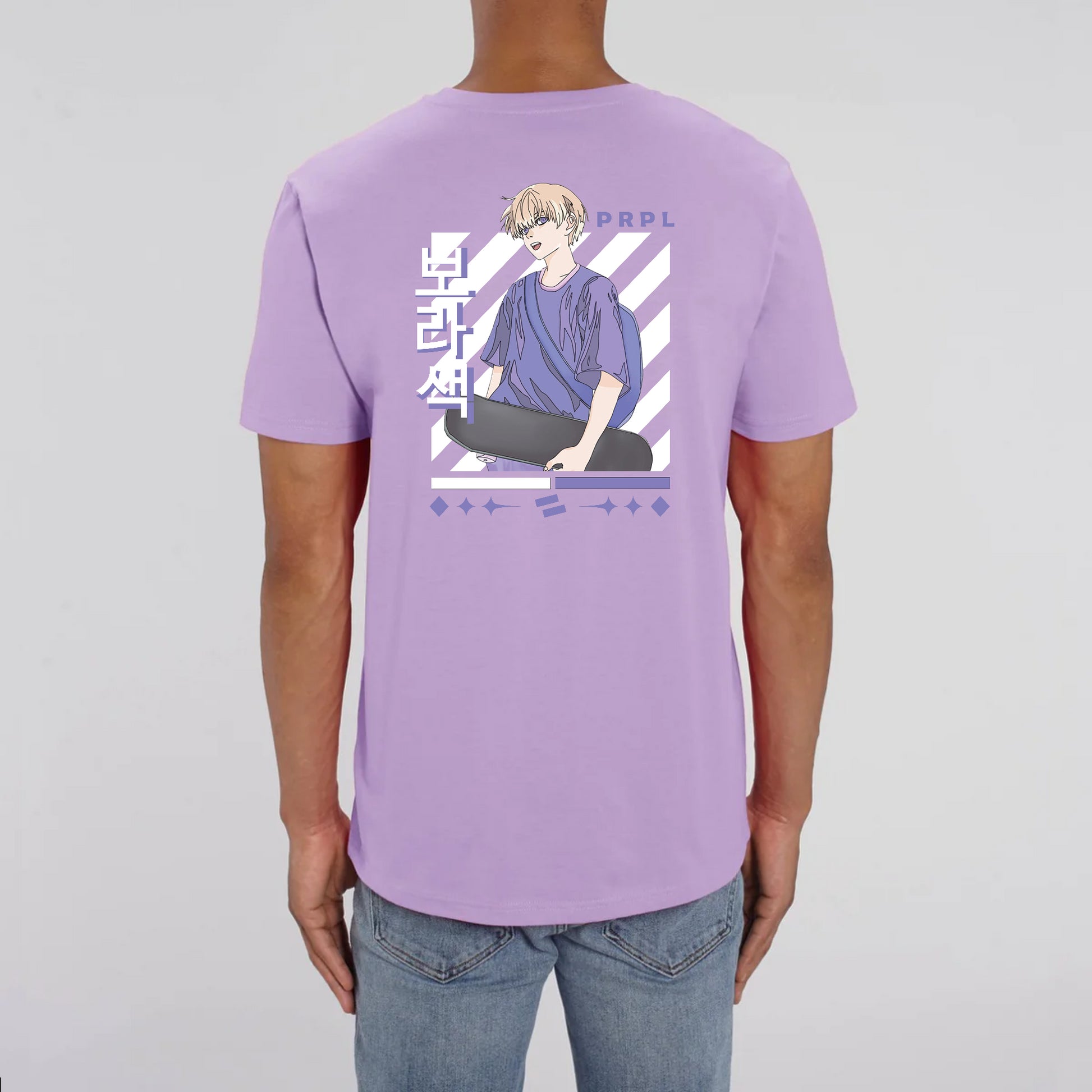 Tee-shirt homme violet