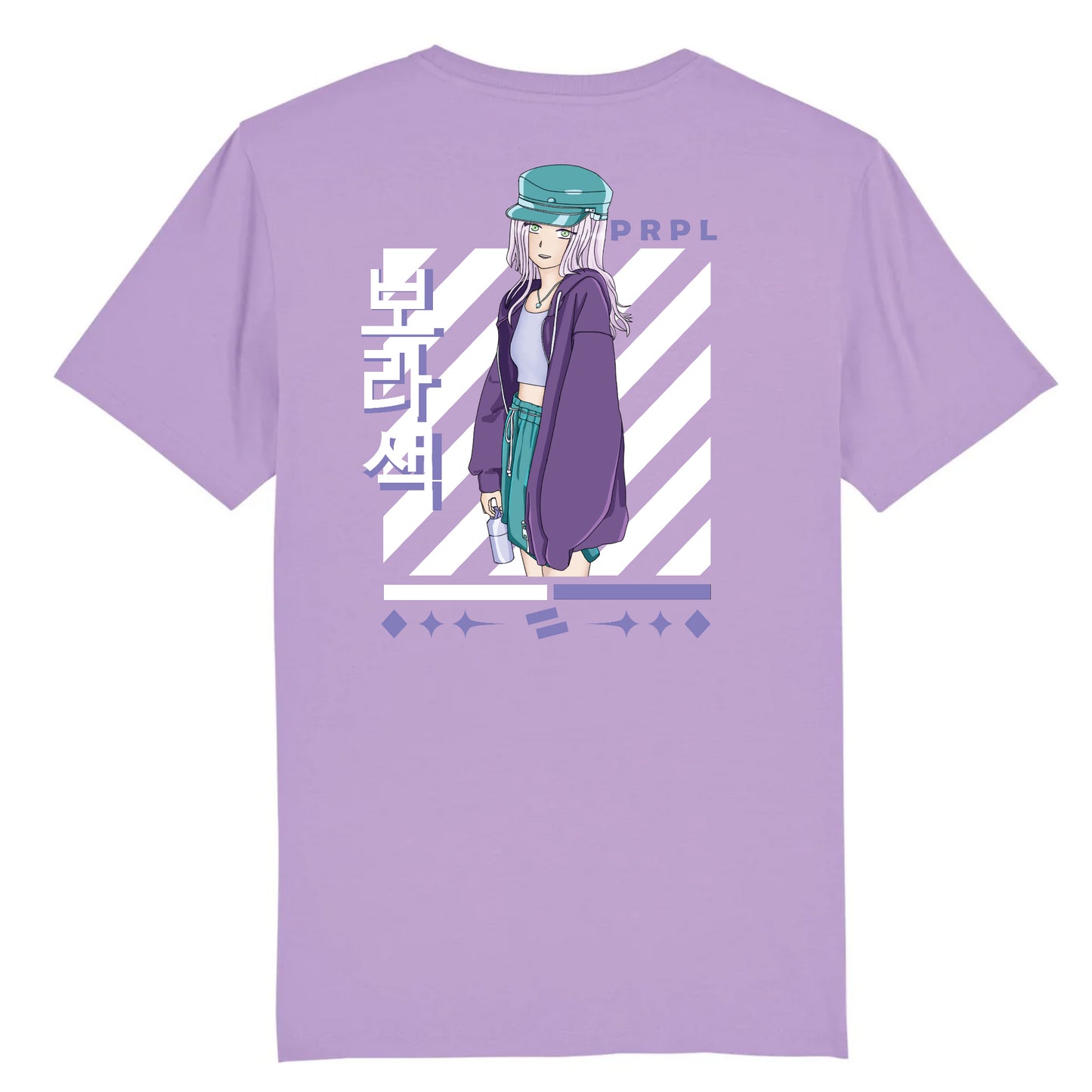 Tee-shirt manga purple 