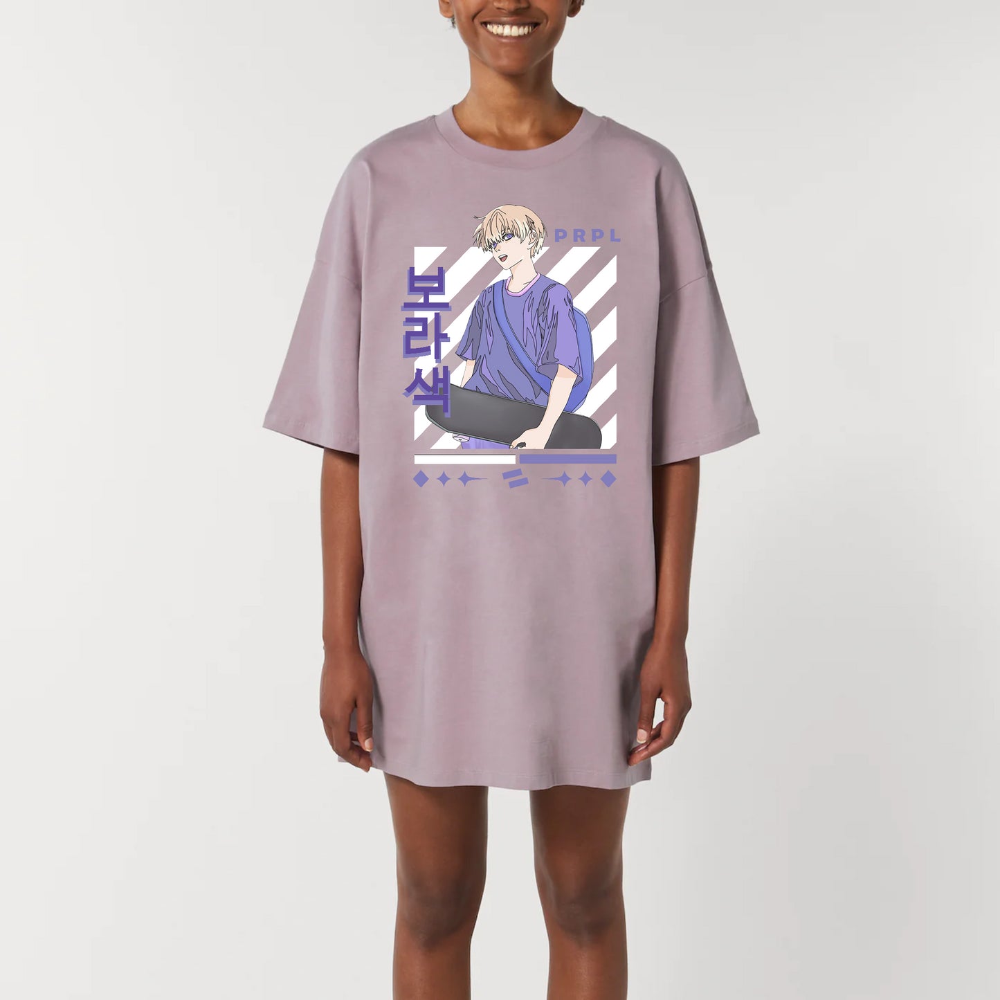 Robe tee-shirt skater