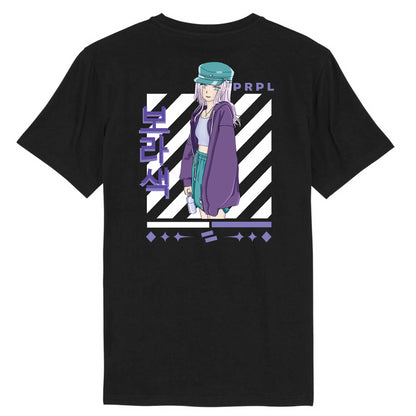 Tee-shirt manga noir