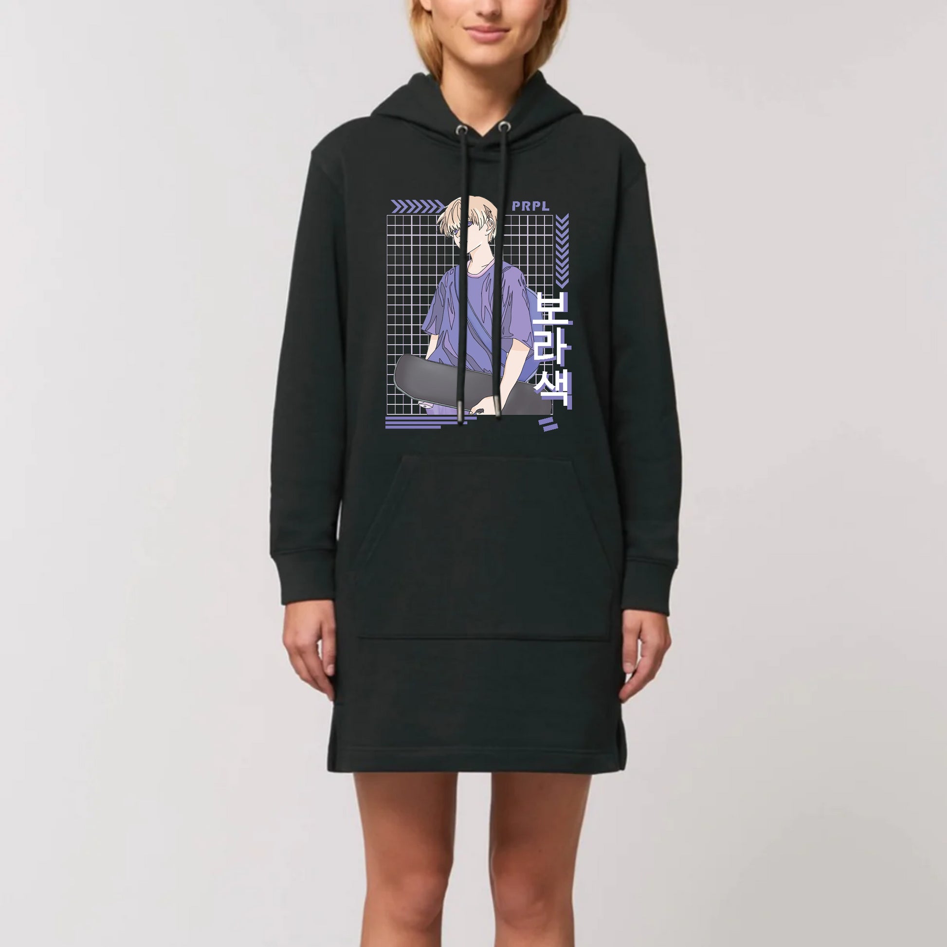 Robe sweat skater noir