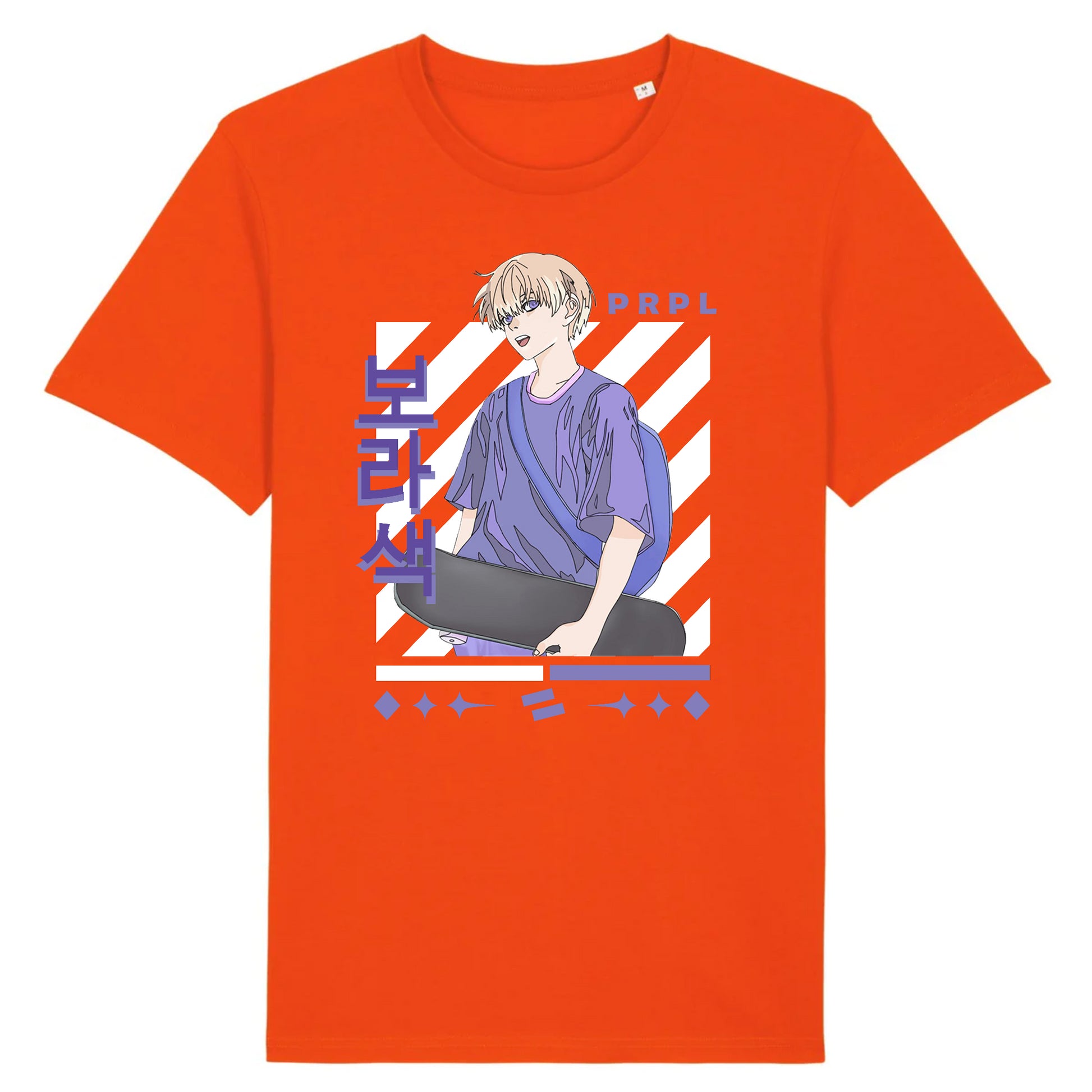 Tee-shirt manga orange