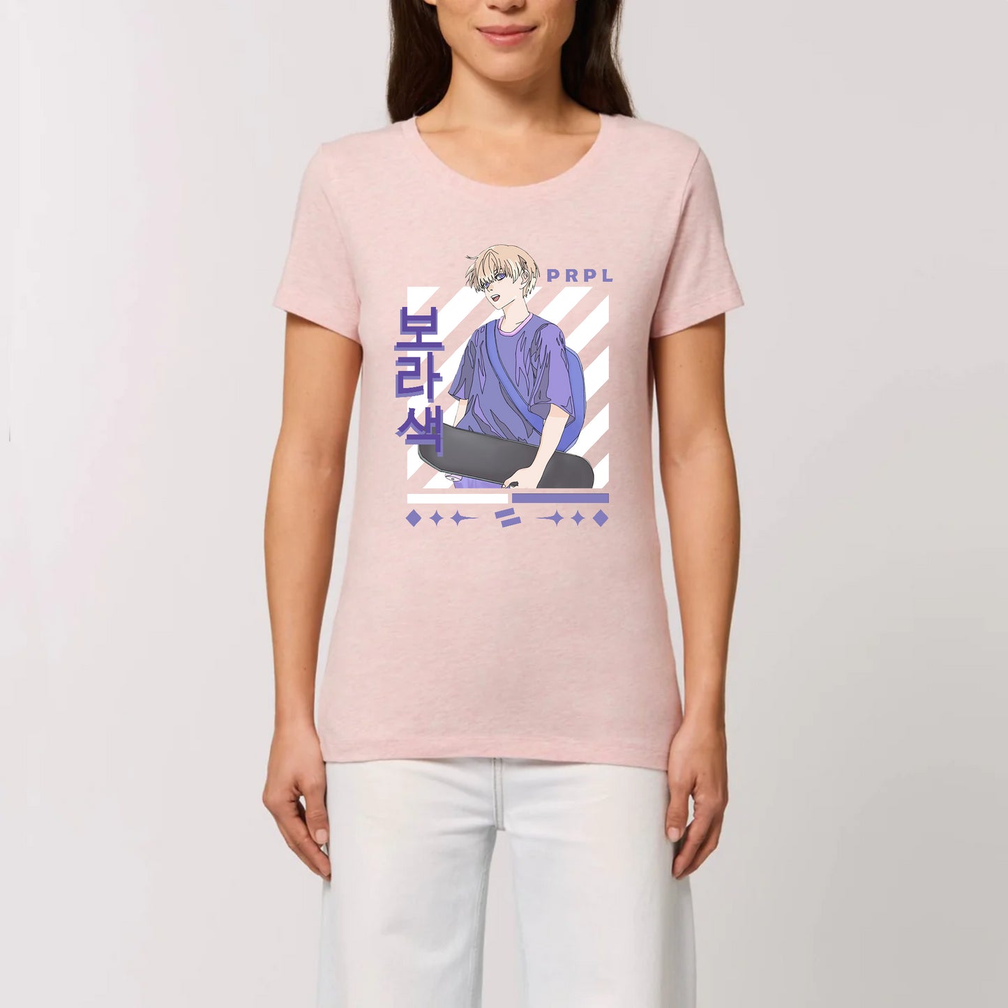 Tee-shirt rose femme