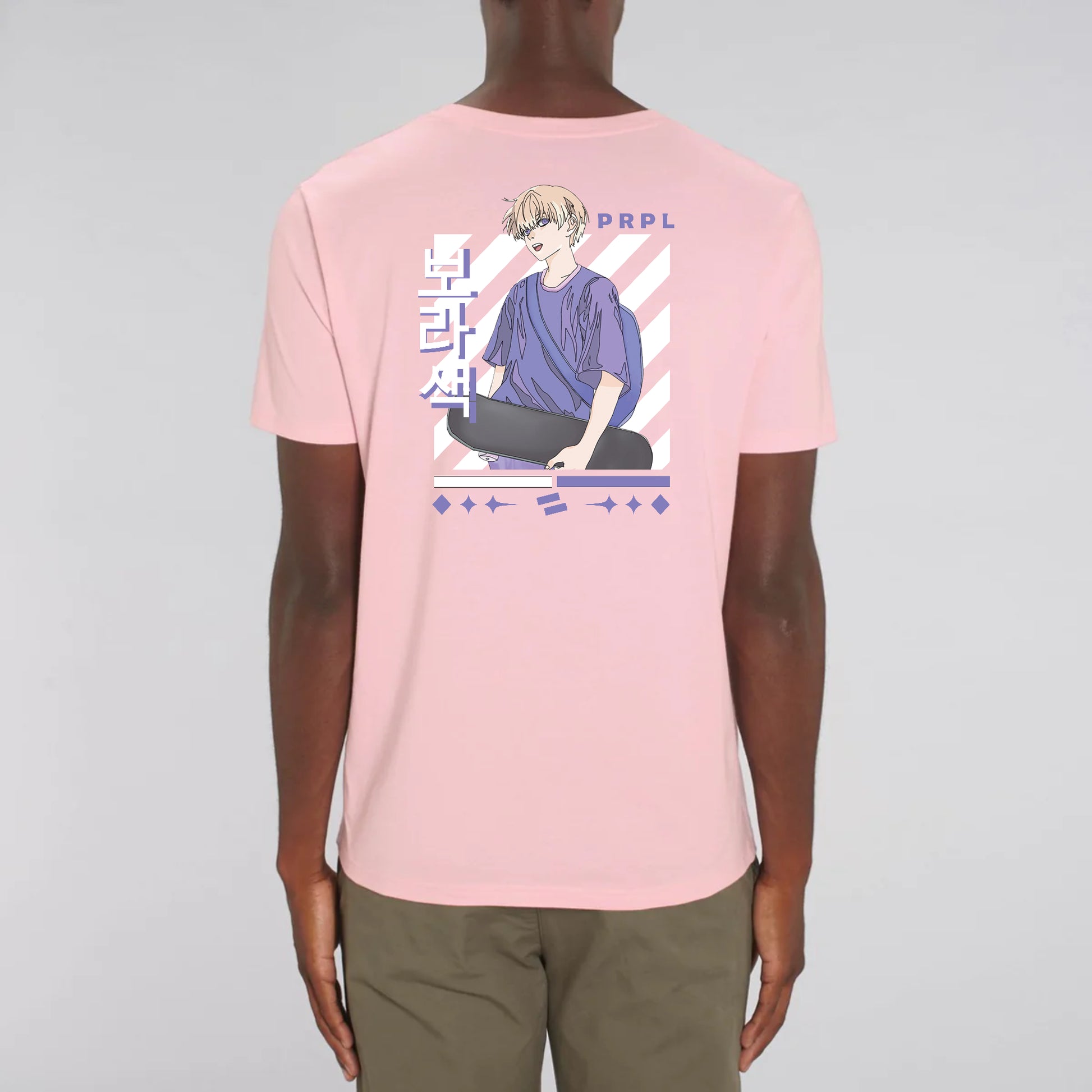 Tee-shirt homme rose