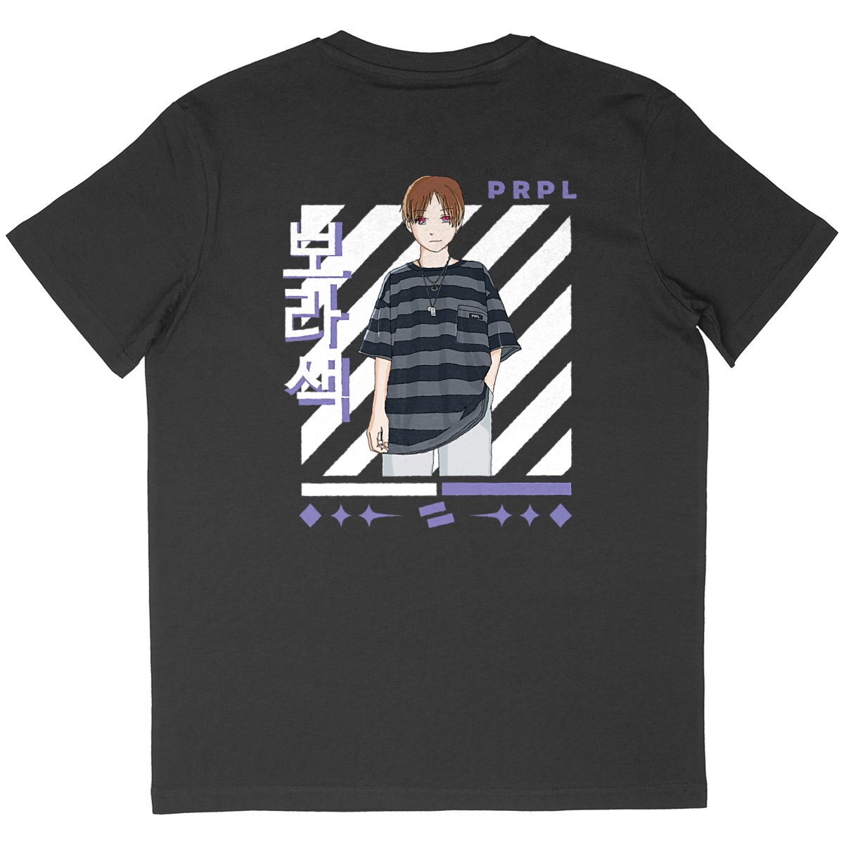 Tee-shirt oversize dark