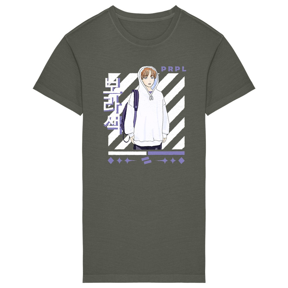 Robe tee-shirt manga light