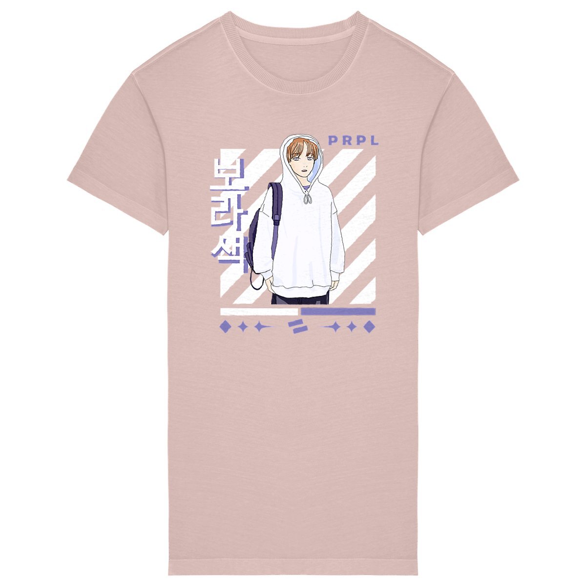 Robe tee-shirt manga light